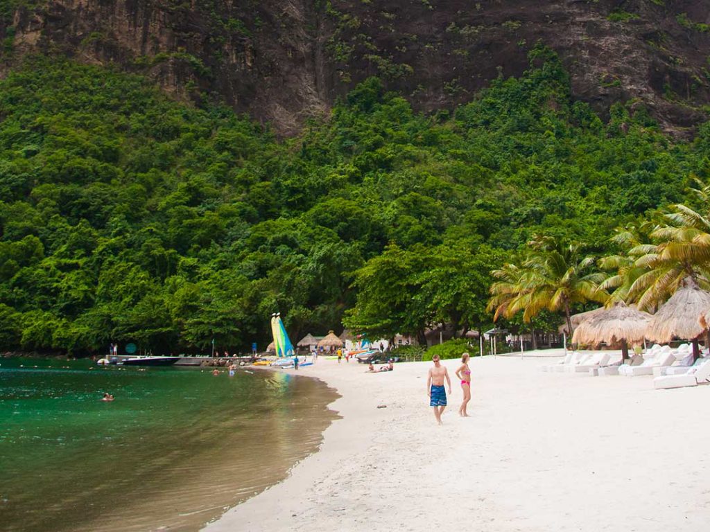 St Lucia Beaches - Anse des Piton