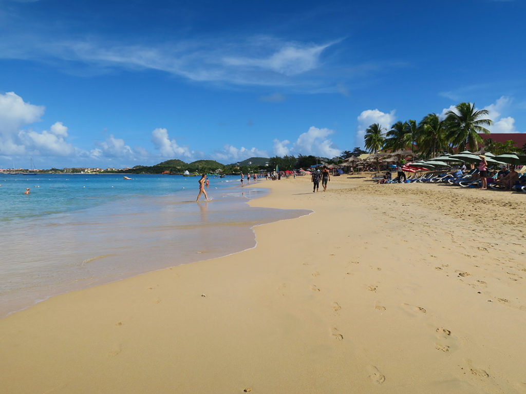St Lucia Beaches - Reduit Beach