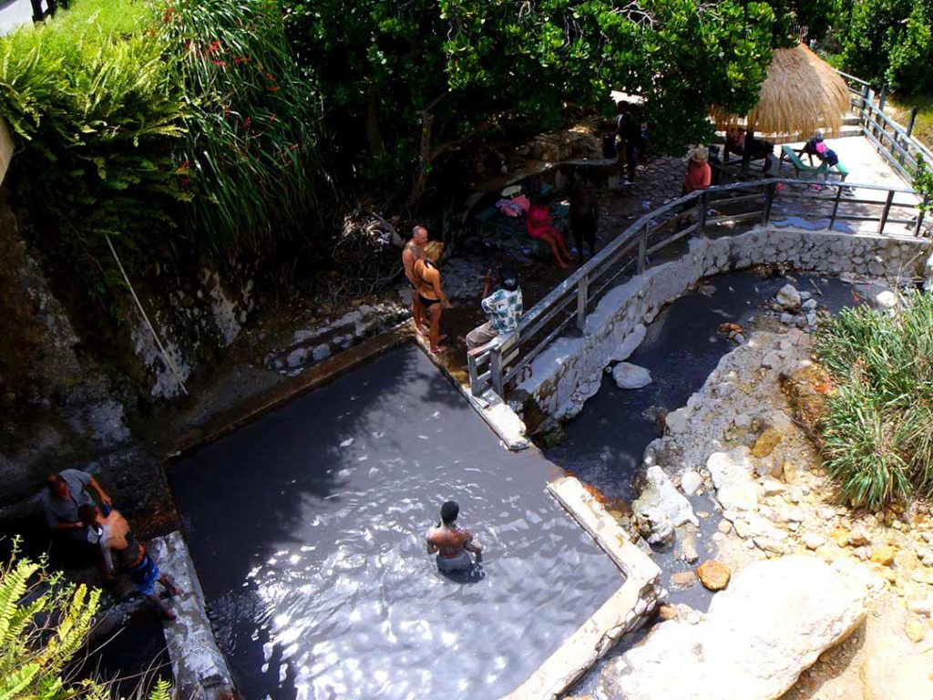 Sulphur Springs in St. Lucia - Mud Bath