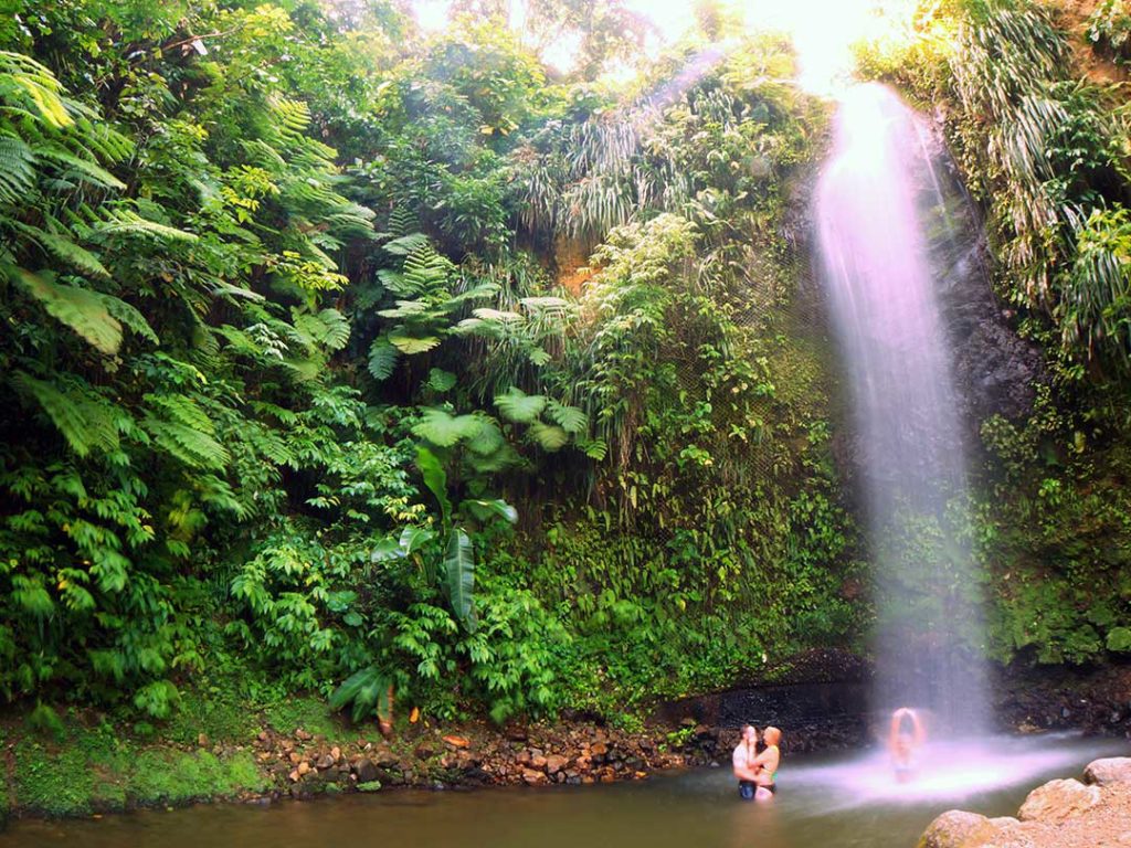 St Lucia Waterfalls - Toraille Waterfall