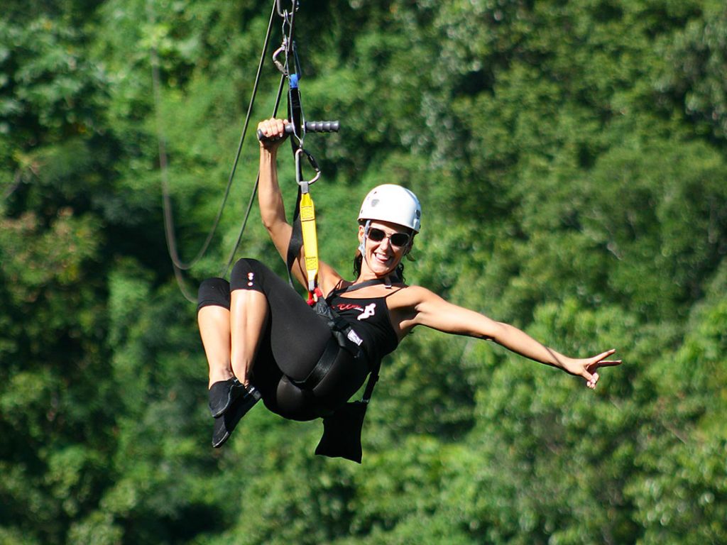 Zip Lining in St. Lucia