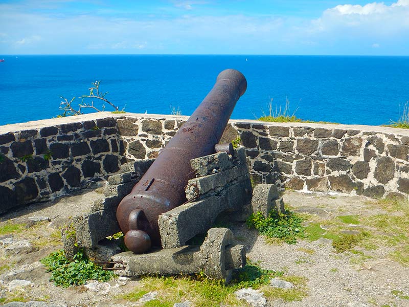 Pigeon Island National Park in St. Lucia