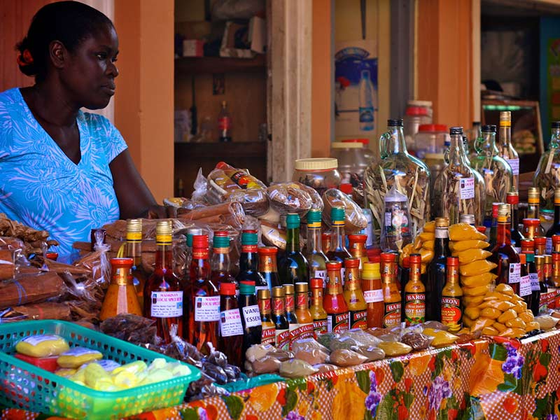 Shopping in Castries