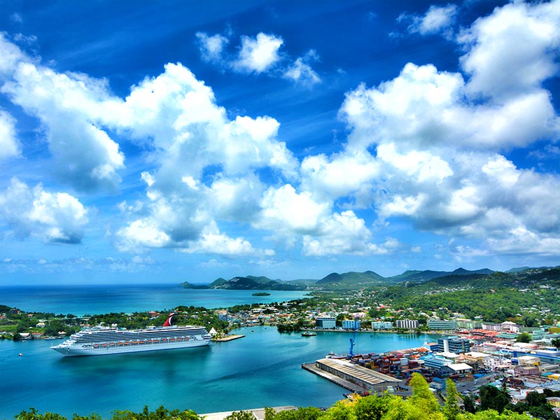 St. Lucia Weather in December