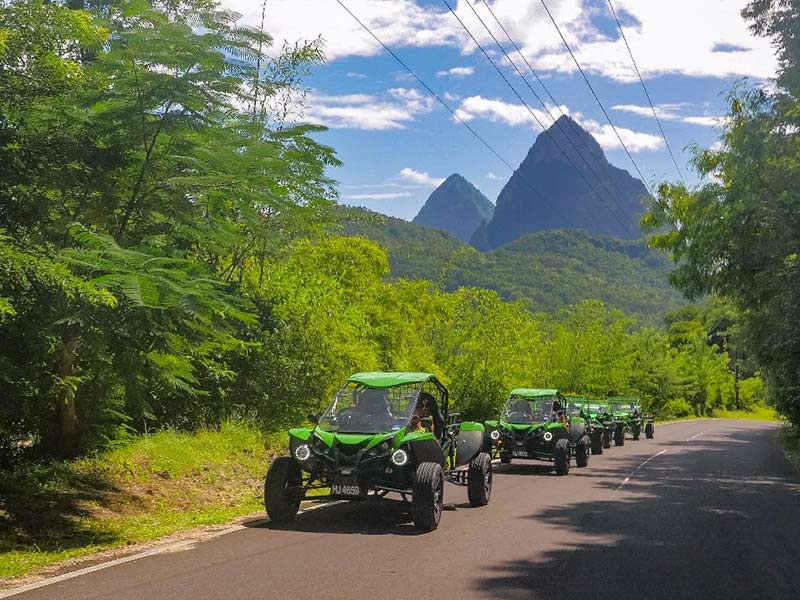 Island Buggy Tour St. Lucia