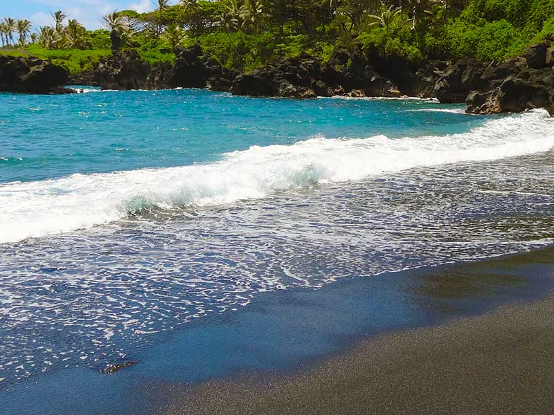 St. Lucia Black Sand Beaches