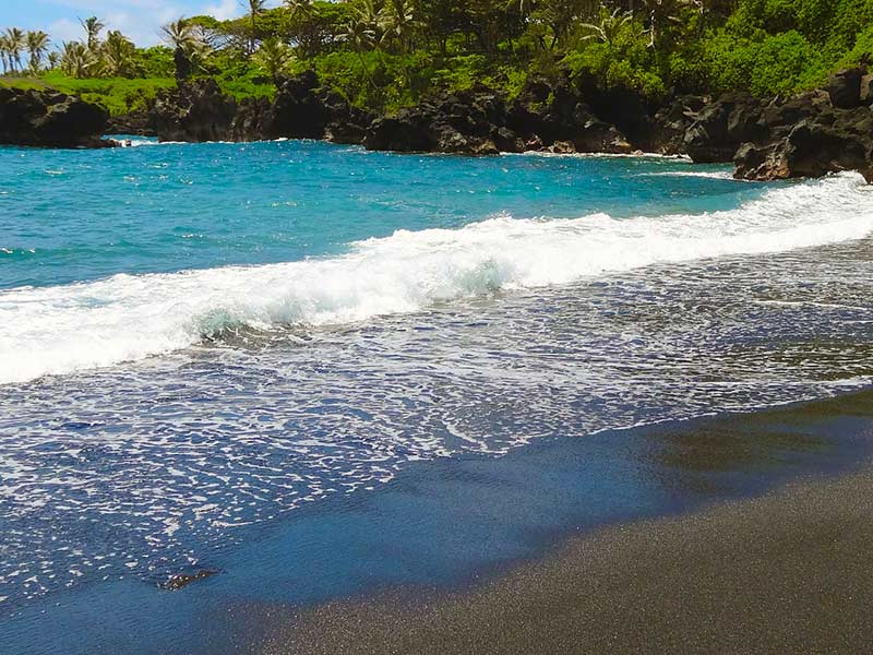 St. Lucia Black Sand Beaches