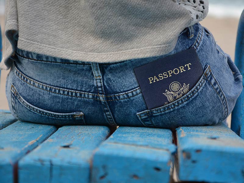 Passport in Pants Pocket