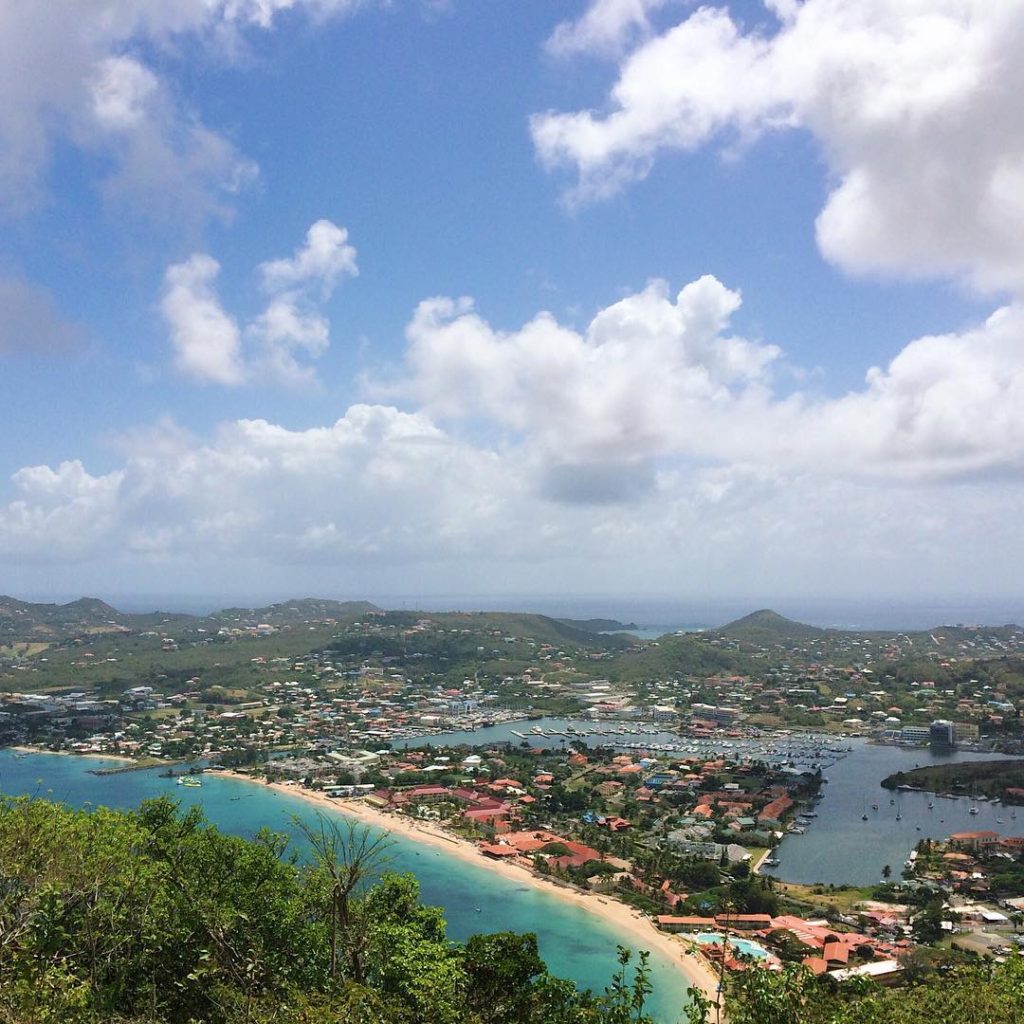 View from Mount Pimard