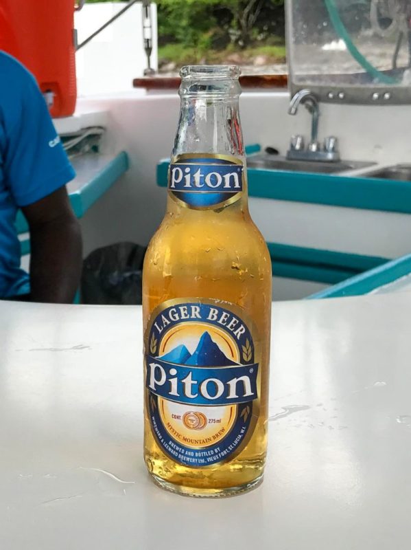 St. Lucia Piton Beer